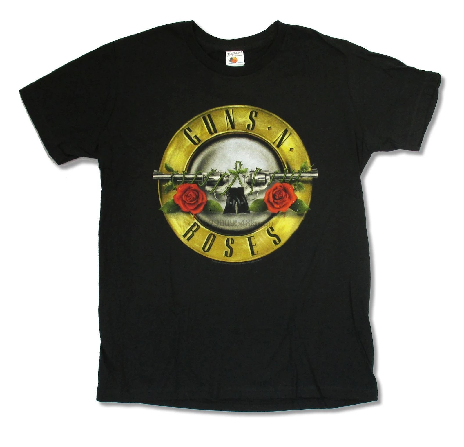 GUNS N ROSES BULLET LOGO IMAGE BLACK T-SHIRT NEW OFFICIAL ADULT GNR Summer Menfashion TeeComfortable t shirt 2019 hot tees | Мужская