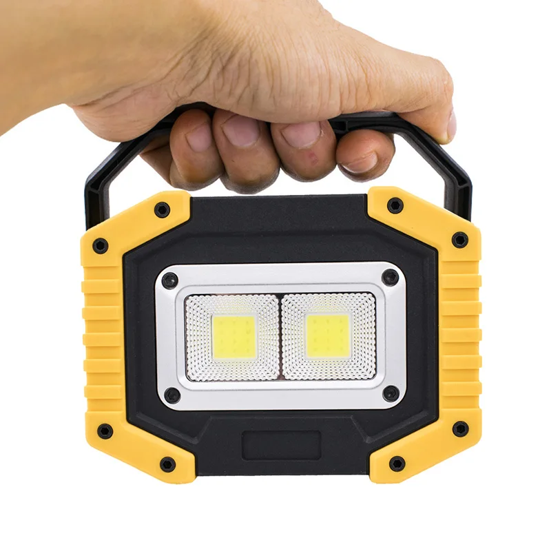 Waterproof LED COB Work Light USB Rechargeable Spotlight Searchlight Camping Lamp Led Flashlight | Лампы и освещение