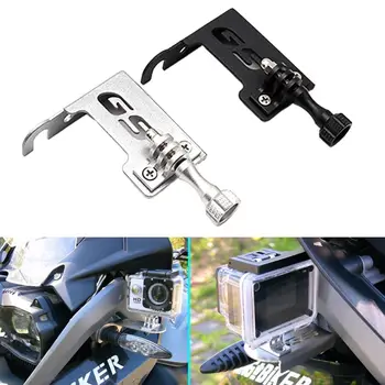 

1PC Motorcycle Front Left Camera Mount Bracket Stand Recorder Holder for R1200GS