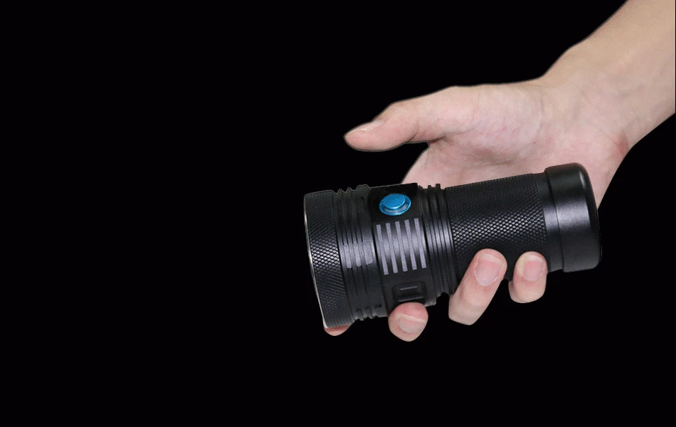 Lanterna de Longo Acampamento Alcance Lanterna Spotlight Xhp70 Tocha 4*18650 Carga Pesca Linterna Led Zaklamp 3xhp70 4 spotlight xhp70 tocha 4*18650 carga pesca linterna led zaklamp