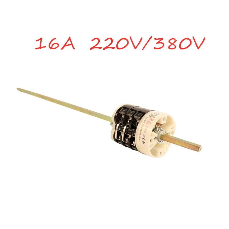 

16A 220/380V L Forward Reverse Switch for Car Tyre Changer Machine Tire Machine Replacement Part Turn Table Pedal Motor Switch