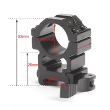 25,4 направляющий держатель для мобильного телефона Универсальный зажим для трубы держатель для лазера держатель для фонаря KC13