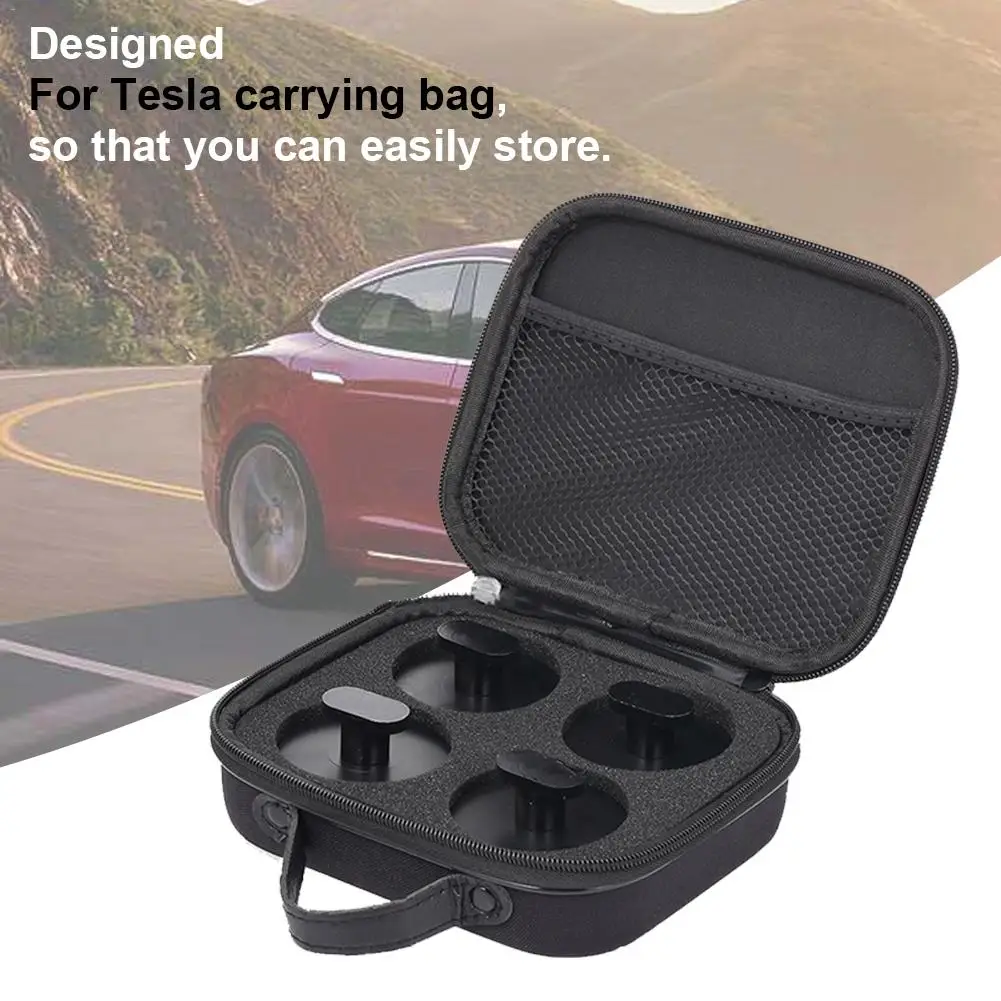 

For Tesla 3 Chassis Car Jack Protective Jacket Pad Handbag EVA Boutique Storage Bag / Carrying Case