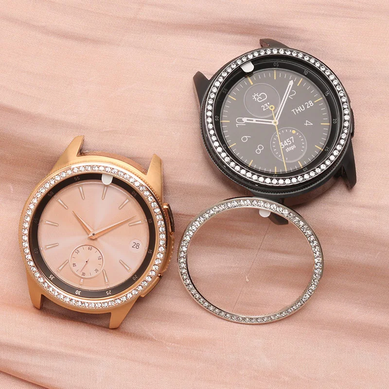 Для samsung galaxy watch gear s3 нержавеющая сталь s4 металлическая шкала кольцо для часов Безель со скоростью сверления аксессуар Безель 42/46 мм