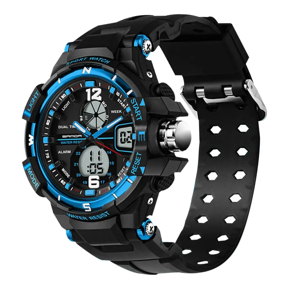 

Lovers' Wrist Watch Water Resistant Sport Watch Fashion Unisex Multifunctional Electronic Watch for Boys Girls