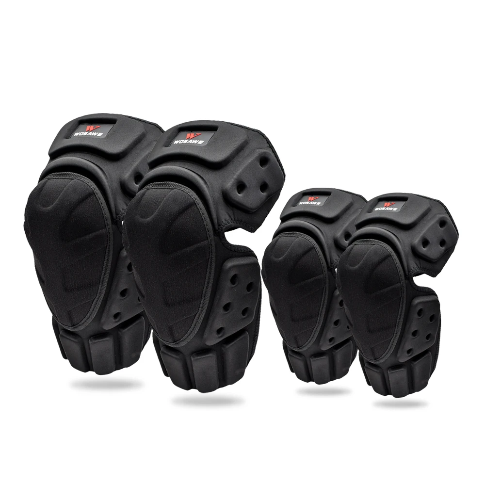 4Pcs Knee Pads Elbow Protector Moto Cycling EVA Protective Gear Motorcycle Skiing Skating Skateboard Riding Racing Elbow Guard - Цвет: 4Pcs Set
