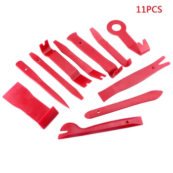 

11 Car Trim Door Panel Removal Molding Set Kit Pouch Pry Tool Interior Van DIY Car Audio Conversion Tool