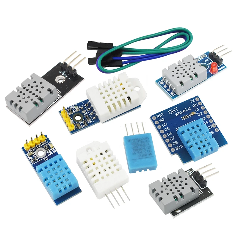 DHT11 DHT22/AM2302 DS18B20 Digital Humidity and Temperature Sensor Module DHT11 DHT22/AM2302 DS18B20 Digital Humidity and Temperature Sensor Module