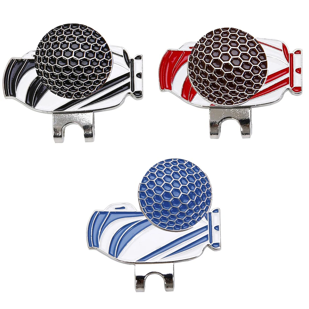 

Golf Hat Clip with Detachable Magnetic Golf Ball Marker for Golf Cap Golf Hat Clip Ball Marker Golf Equipment