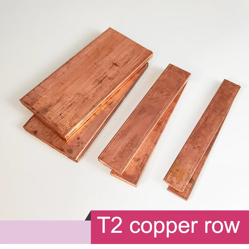 Wanggang T2 Copper Row Copper Strip Flat Square red Copper Row Conductive grounding Copper Row Copper Plate busbar Row,10150200 Wanggang T2 Copper Row Copper Strip Flat Square red Copper Row Conductive grounding Copper Row Copper Plate busbar Row,10150200
