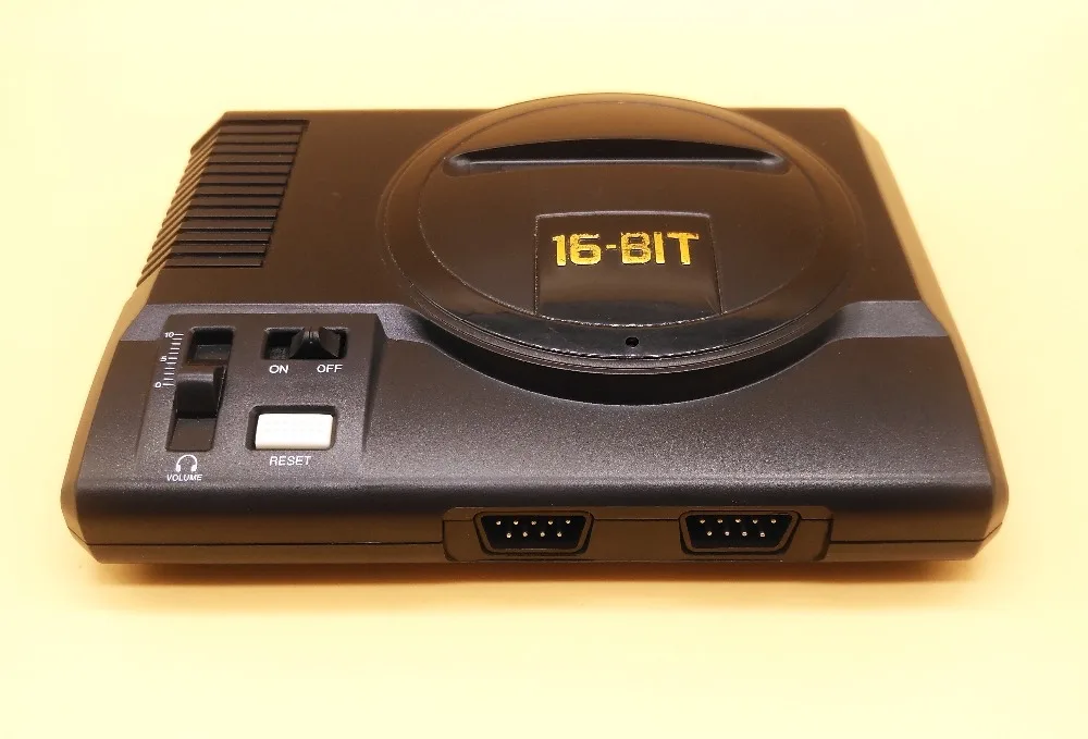 Новинка Ретро Мини ТВ Видео игровая консоль для sega MegaDrive 16 бит игры с 208 различных встроенных игр два геймпада AV Out