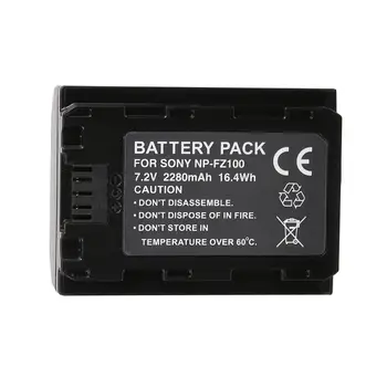 

NP-FZ100 NPFZ100 NP FZ100 NP FZ100 Battery for Sony NP-FZ100, BC-QZ1, Sony a9, a7R III, a7 III, ILCE-9