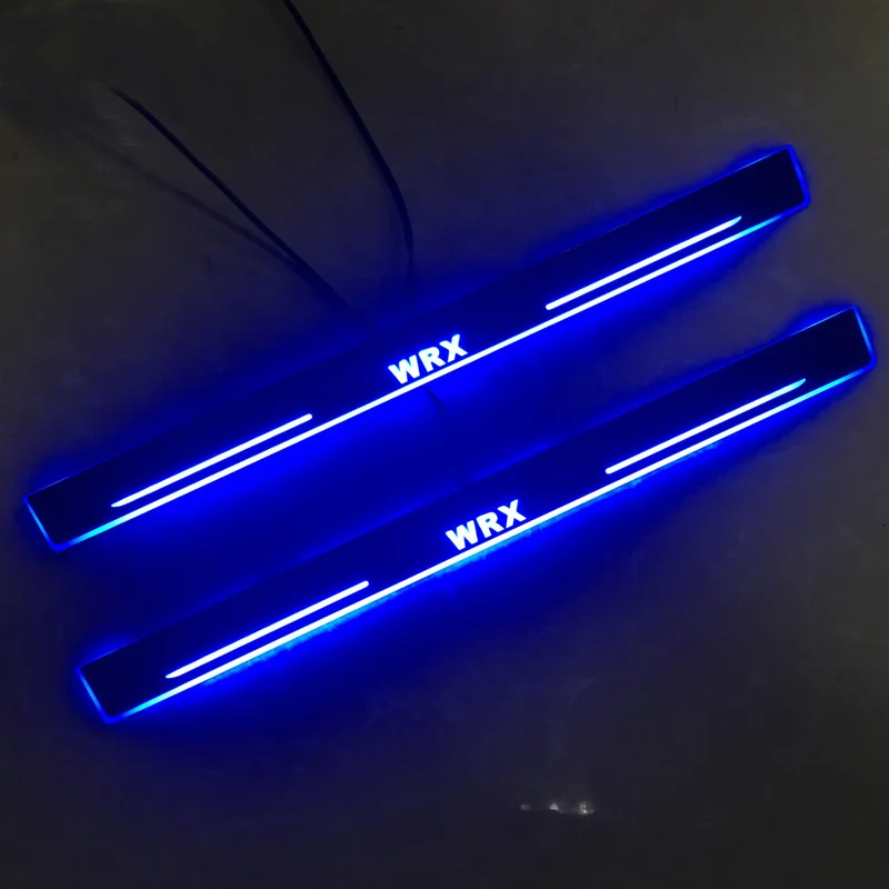Pedal Lights For Subaru Wrx 2015 2016 2017 2018 Pedal Car Door Sill Pathway Lamps Led