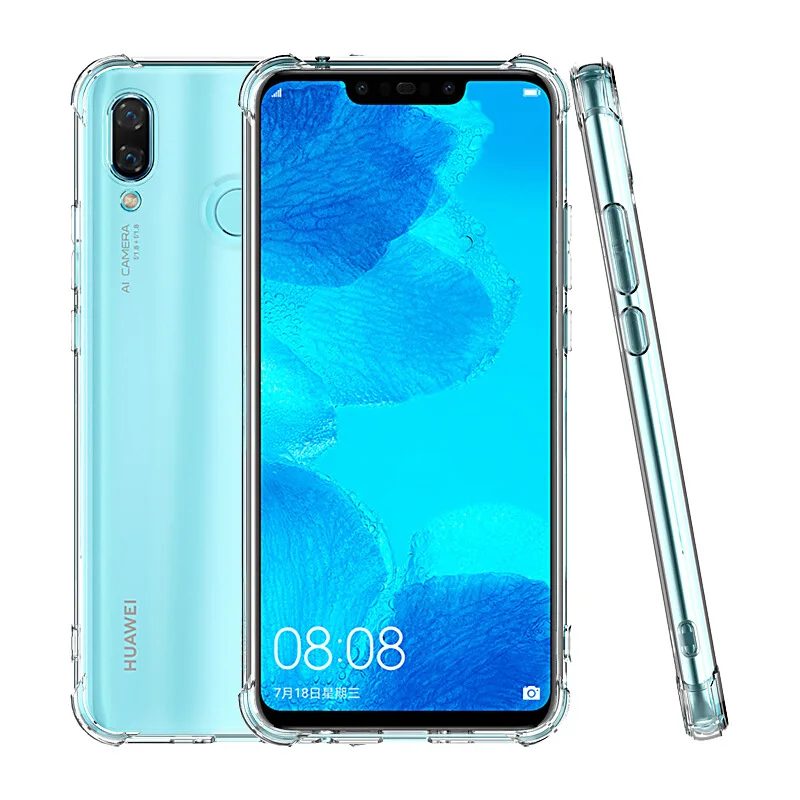 10 шт. прозрачный силиконовый чехол для Huawei P40 Pro + P30 Lite Mate 40 30 Nova 8 SE | Мобильные