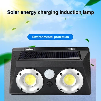 

Solar Lamp Motion Sensor COB Wall Light Body Induction Outdoor Durable Battery Operated Decorative Home Use Courtyard High-power