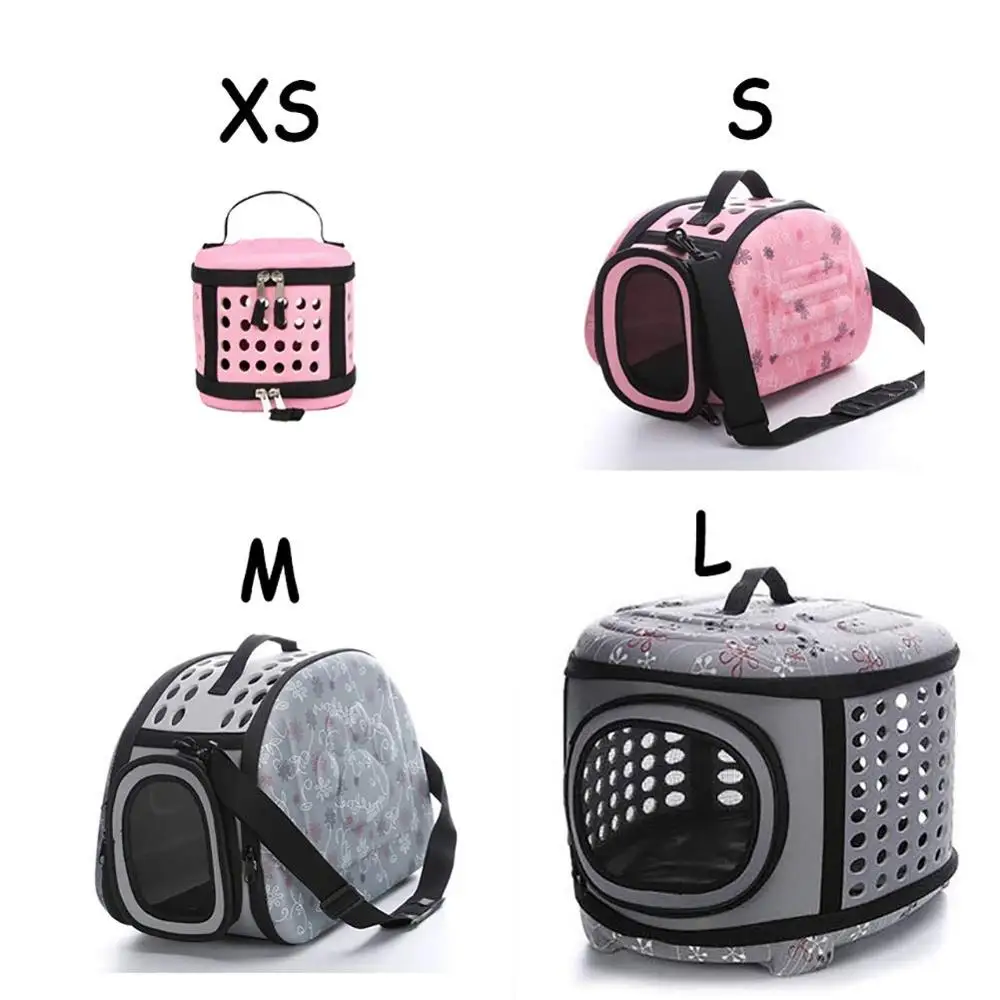 Outdoor Pet Bag Portable Pet Breathable Shoulder Bag Handbag Space EVA Cats Dogs Backpack Folding Travel Shoulder Cats Dogs