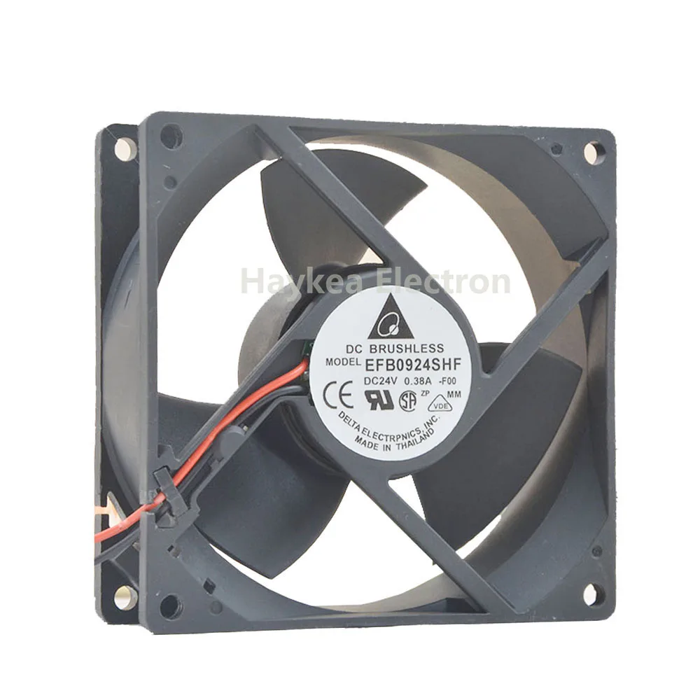 For Delta EFB0924SHF 9032 9cm 90mm DC 24V 0 38A server inverter case axial Cooling Fans 2