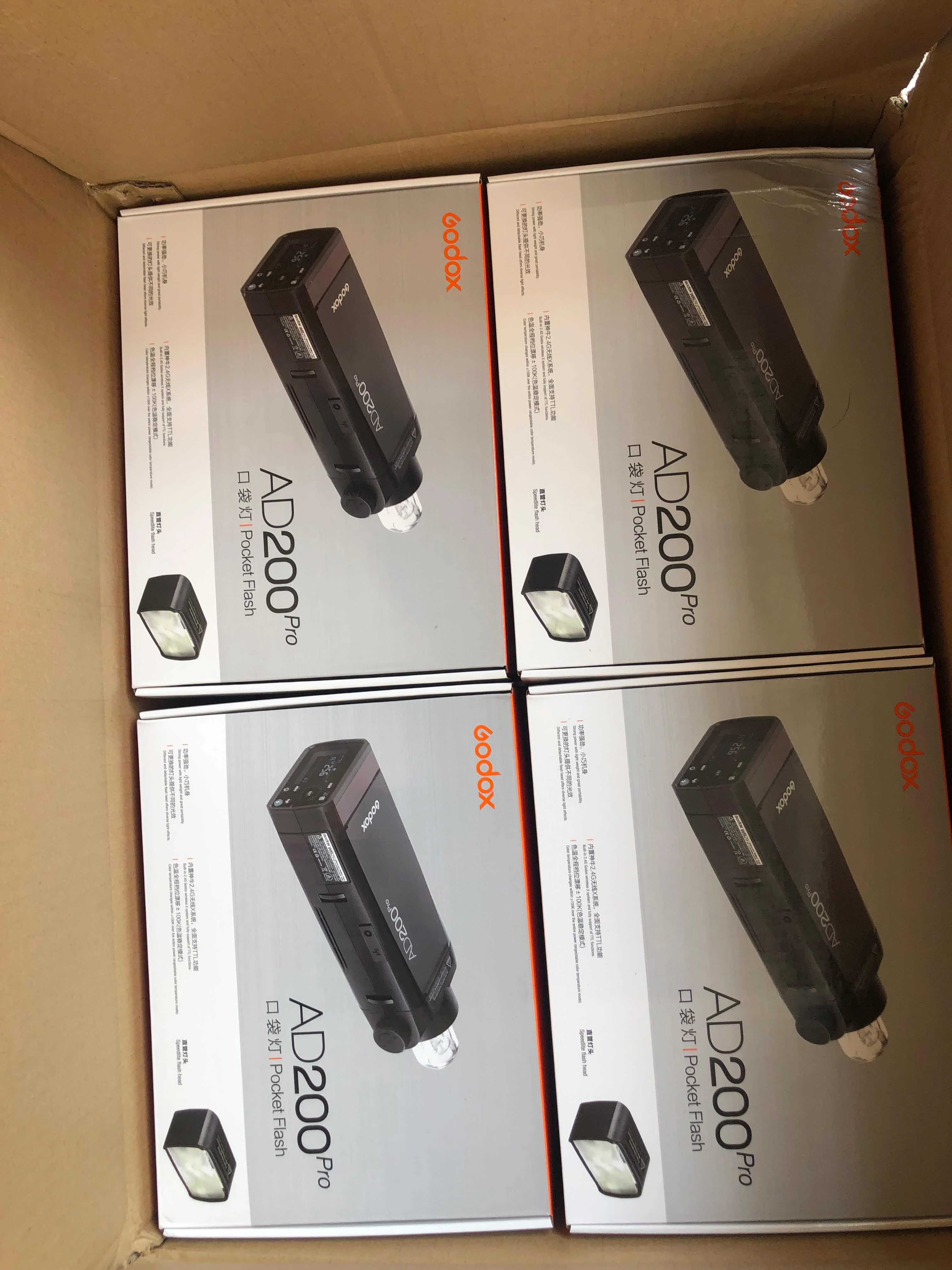 Godox AD200 Pro AD200Pro Flash Strobe TTL Pocket Flash