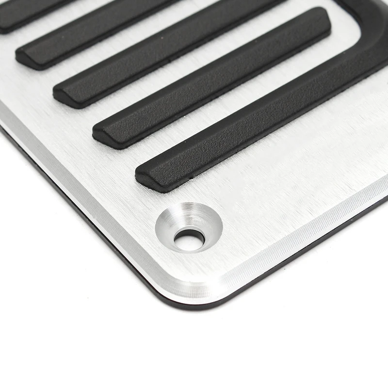 1 Set Car Aluminum Footrest Rest Gas Pedal Pad for for Volvo S60 V60 XC60 V70 XC70 S80 Car Rest Pedal Car Accessories Tools
