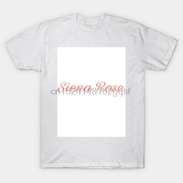 Printed Men T Shirt Cotton tShirt O-Neck Short-Sleeve New Style Siena rose Cute Women T-Shirt | Мужская одежда
