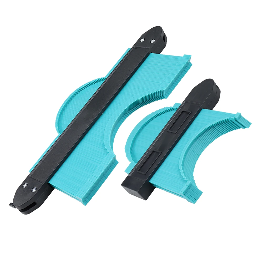 

12/25cm Multi-functional Contour Gauge Tiling Laminate Tiles Edge Shaping Wood Measure Ruler Tiles Laminate Tiles Measuring Tool