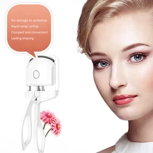 

Electric Eyelash Curler Natural Curl Electric Eyelash Curler Rechargeable Dual Temperature Eyelashes Long-Lastin Shape Fast Curl
