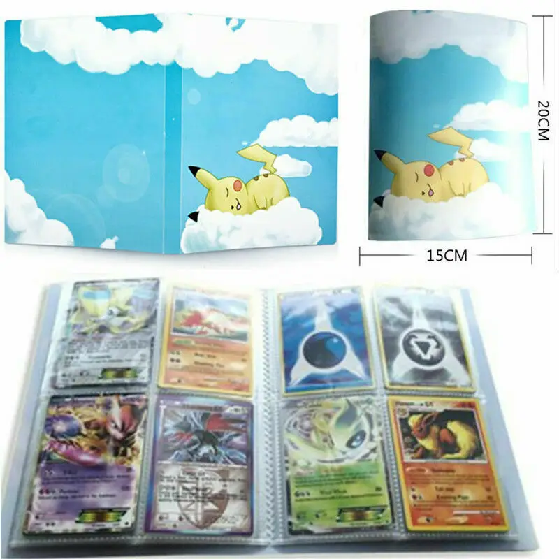 Pokemon Cards Album Binder Folder Book List Collectors 112 Cards Capacity Holder