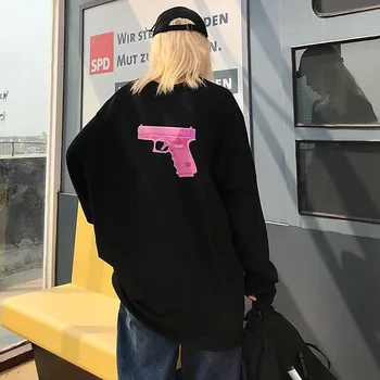 

NiceMix Hip Hop Hoodie Men's Fashion Printed Casual O-neck Sweatshirt Men Streetwear Wild Solid Color Loose Hoodie Mens Hoody