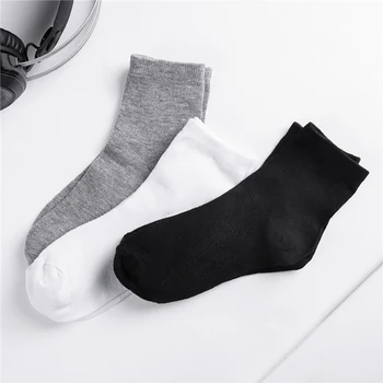 

10 Pairs Men's Socks Business Breathable Comfortable Deodorant Compression Socks Men Long Big Size EUR 38-46 Free shipping