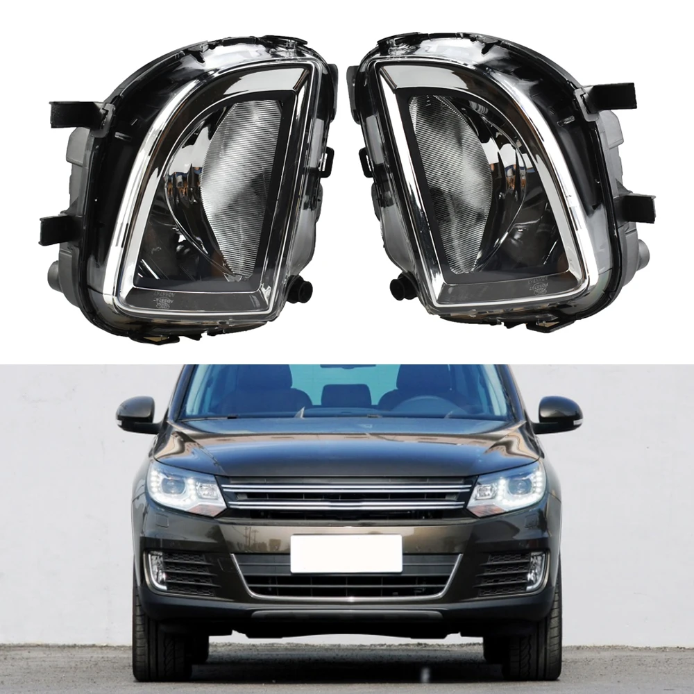Противотуманный светильник защитная накладка для V W Tiguan 2013 2016 автомобильный