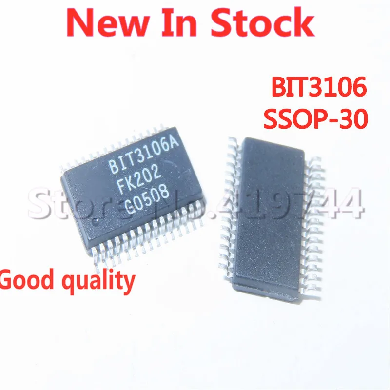 

5 шт./лот BIT3106A BIT3106 SSOP-30 SMD с высокой пропускной способностью двойной звс люминесцентная лампа контроллер в наличии новый оригинальный IC