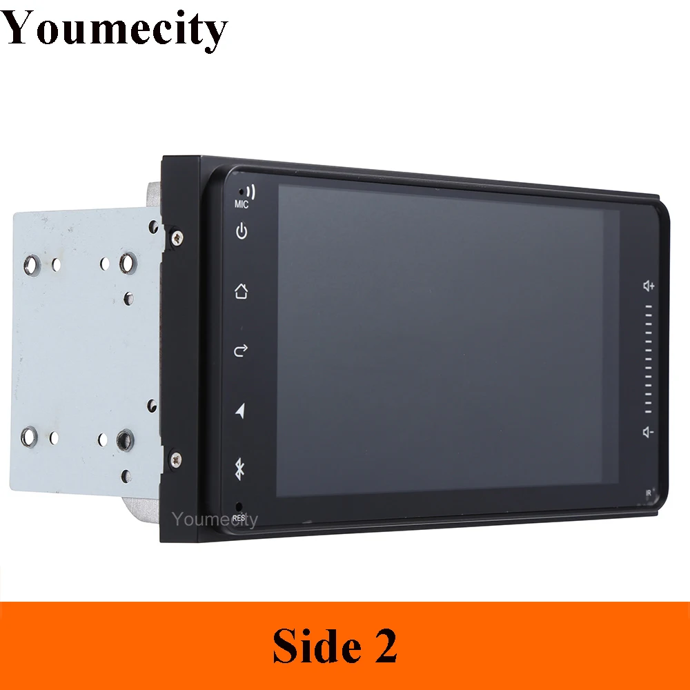 Youmecity Восьмиядерный 1024*600 экран 2Din Android 9,0 автомобильный DVD для Toyota Rav 4 Tercel Tundra Venza hiace Аудио Видео Стерео gps