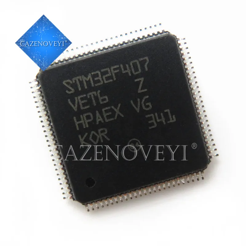 10 шт./лот STM32F207VET6 STM32F407VET6 STM32F205VET6 STM32F205ZGT6 QFP 100|Интегральные схемы| |