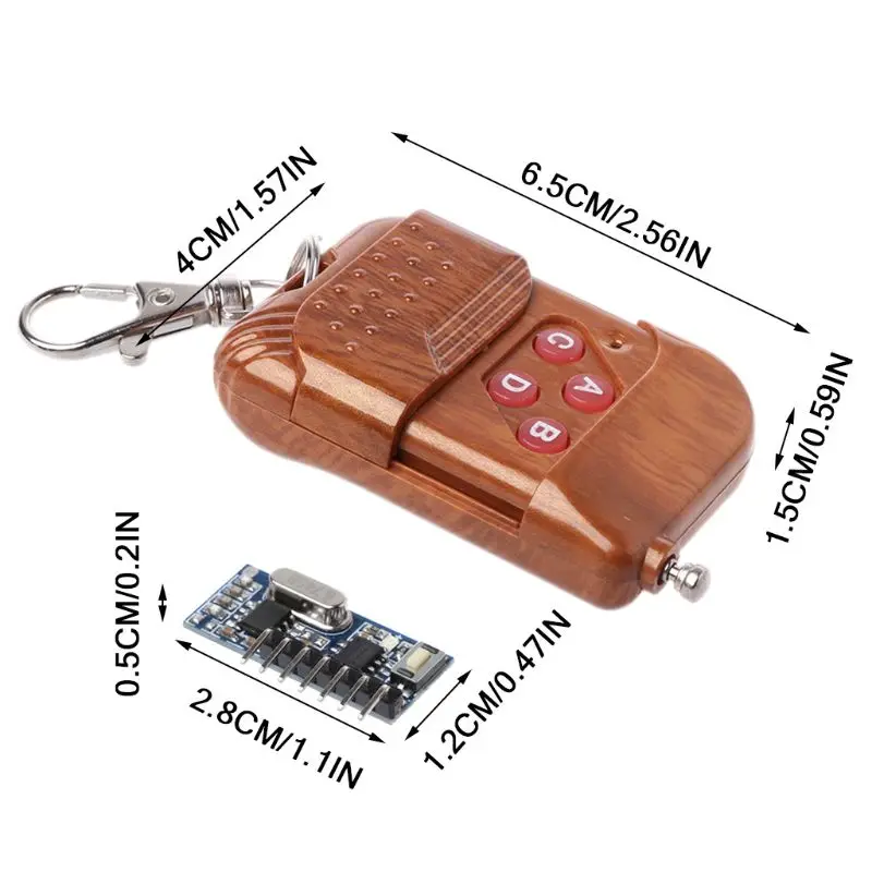 Дистанционное управление беспроводной приемник переключатель гнездо обучения