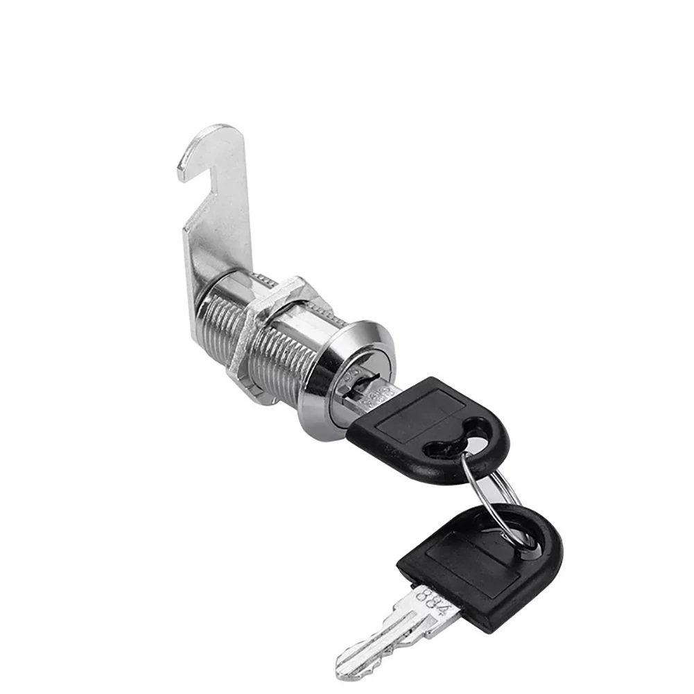 20mm Ящик для дверного шкафа с 2 клавишами, замок для камеры, фурнитура из цинкового сплава, инструменты для почтового ящика, домашний защитный ящик, сменный шкаф - Цвет: 20mm