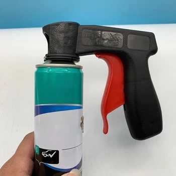 

Paint Care Aerosol Spray Gun Handle, Automotive Spray Aerosol Applicator With Full-Grab Trigger For Easy Operation New