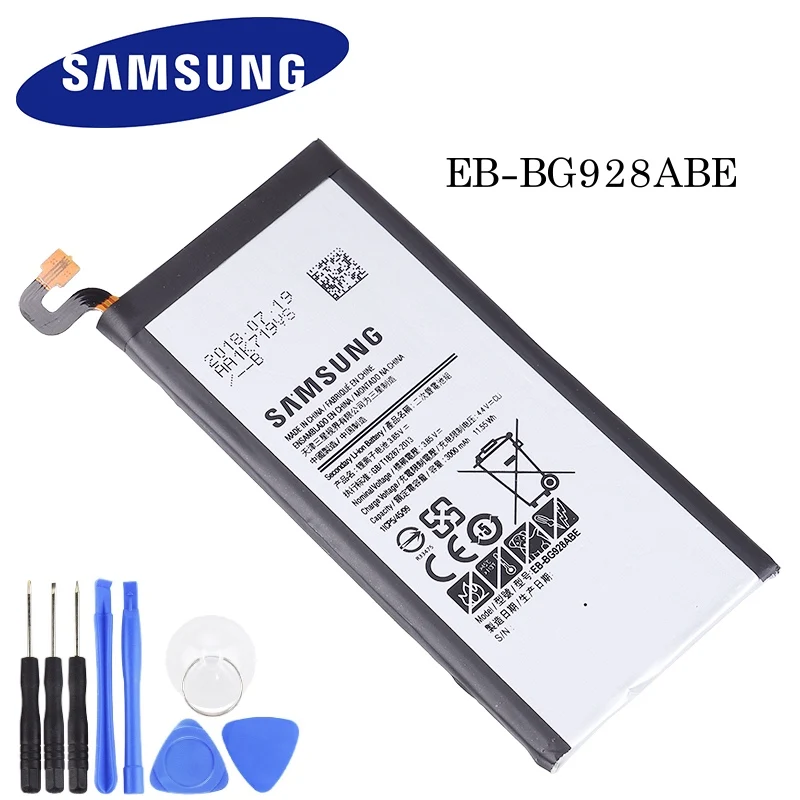 Батарея EB-BG928ABE для samsung Galaxy S6 Edge Plus SM-G9280 G928P G928F G928V G9280 G9287 плюс S6edge+ 3000 мАч