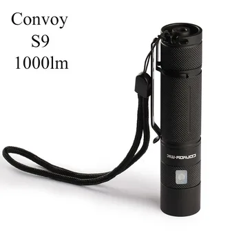 

Convoy S9 Flashlight Linterna Led Cree xml2 USB Rechargeable 18650 Flash Light 1000lm Lanterna 2500mA Camping Fishing Torch
