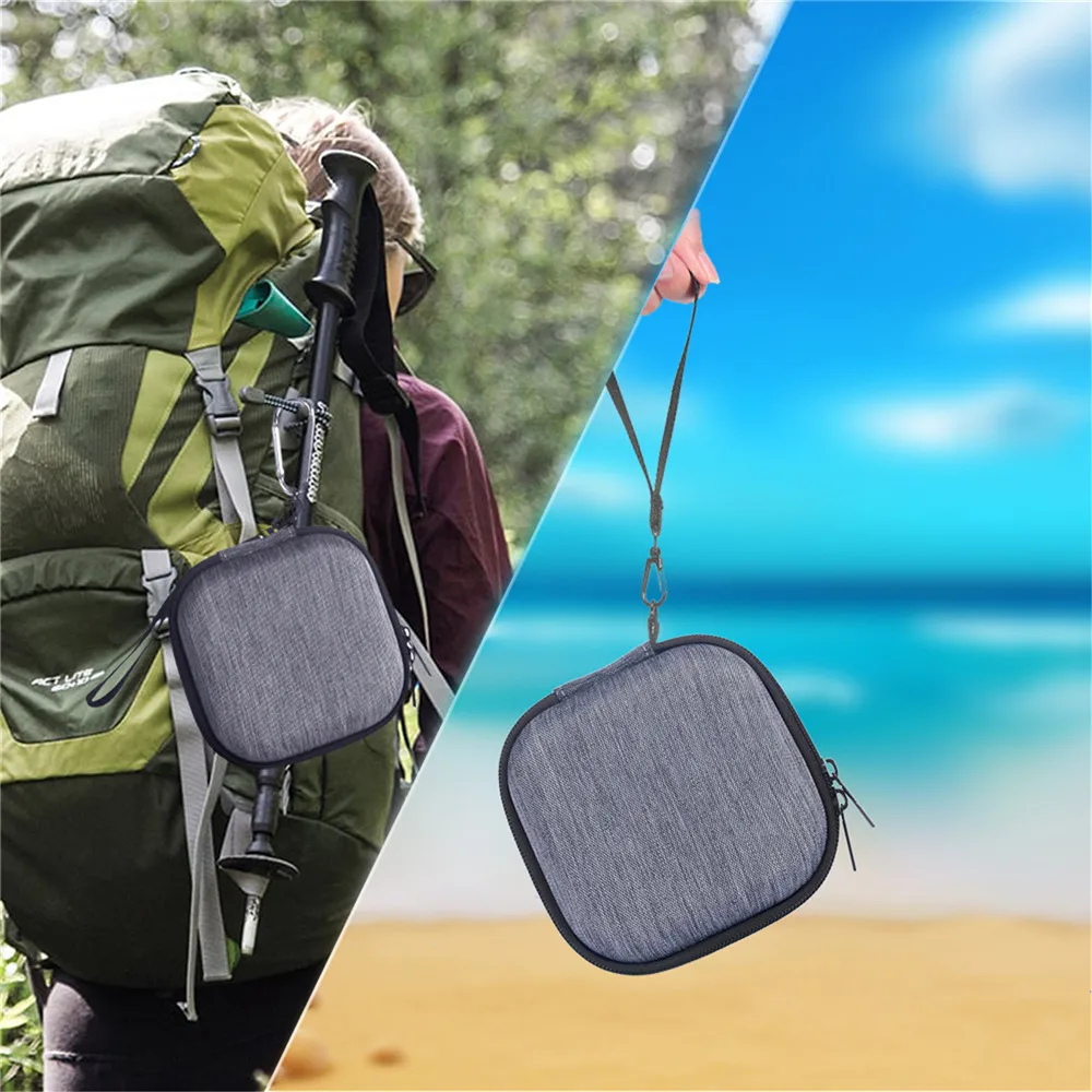 Портативный чехол для наушников Jabra Elite Active 65t& ДЛЯ Jabra Elite 65t наушники сумка для хранения с анти-потерянным крюком