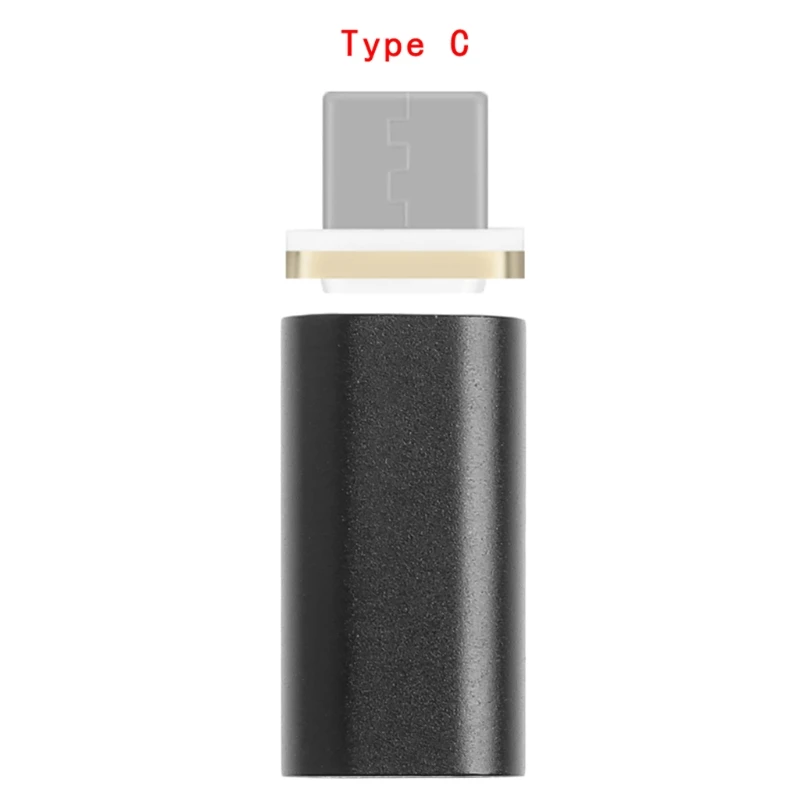Магнитный 8Pin Женский к usb type C Мужской адаптер для телефона Android