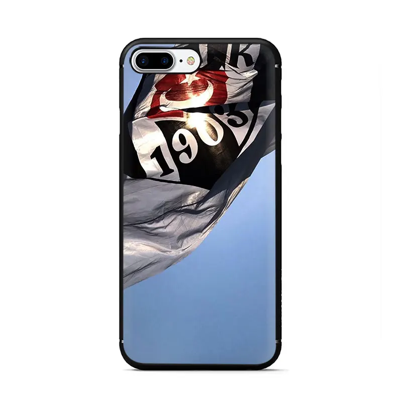 Турция Besiktas Футбол мягкий ТПУ чехол для телефона для iPhone 11 Pro 5 5S 6 6s 7 8 Plus X XR XS MAX - Цвет: B8