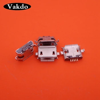 

50pcs Mini usb socket dock plug repair 5PIN Micro USB charging port jack connector for Gionee S606 gn180 for OPPO T29 R805 R803