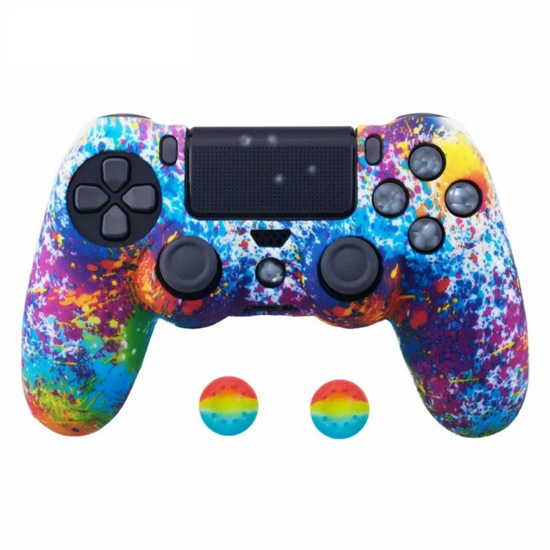 Силиконовый защитный чехол для Sony Dualshock 4 PS4 DS4 Pro тонкий контроллер ручки большого