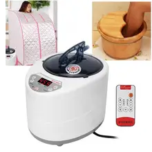 2L баррель для ног домашняя Паровая сауна фумигационная машина терапия с пультом дистанционного управления AU Plug 220V аппарат для сауны