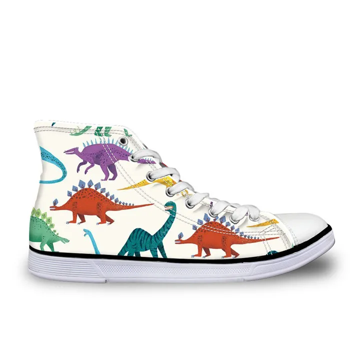 Children's Shoes Cute Dinosaur Kid New Fashion Vulcanized Shoes for Boys Girls Leisure Shoes Classic Casual Sneakers Customized