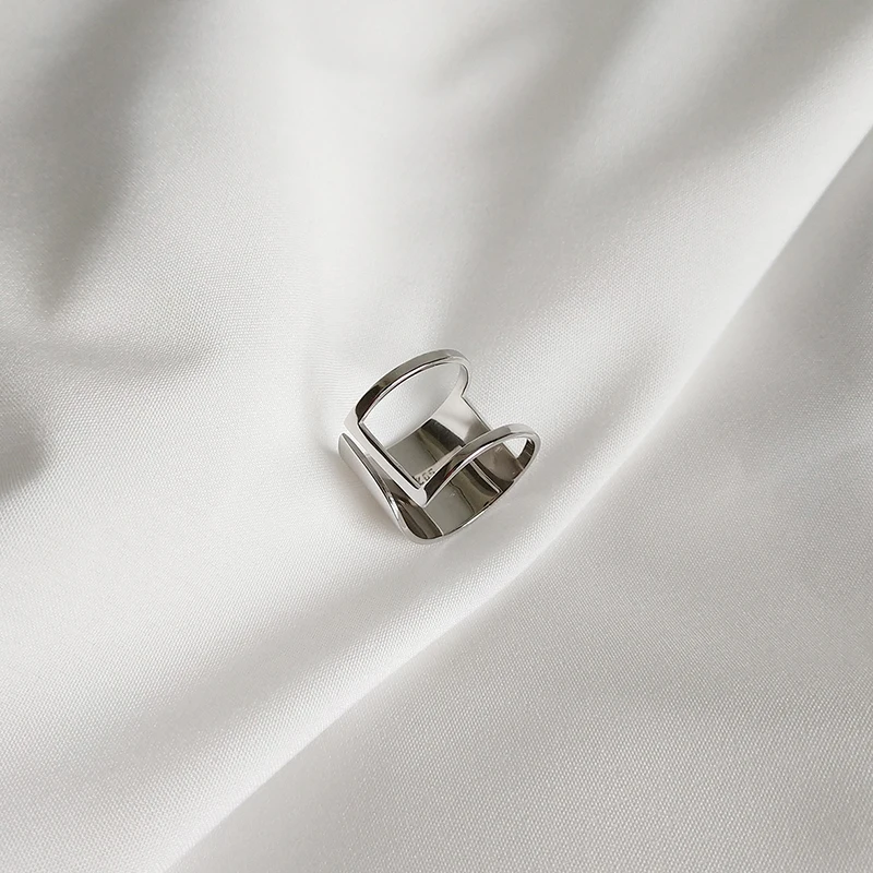 Peri'sBox, 9 видов конструкций, круговая веревка, витое кольцо, массивная цепочка, геометрические кольца для женщин, простое, текстурированное, 925 пробы, серебряное кольцо