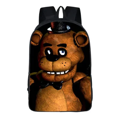 Five Nights At Freddy's FNAF школьные сумки для мальчиков и девочек, рюкзак, детский подарок, Аниме Сумка, игрушки для детей, рождественский подарок - Цвет: 12