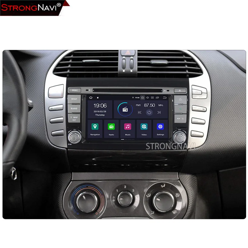 Ips DSP Android 9,0 7 дюймов автомобиля Радио DVD плеер gps для Fiat Bravo 2007-2012 Citroen джемпер peugeot боксеры видео навигации