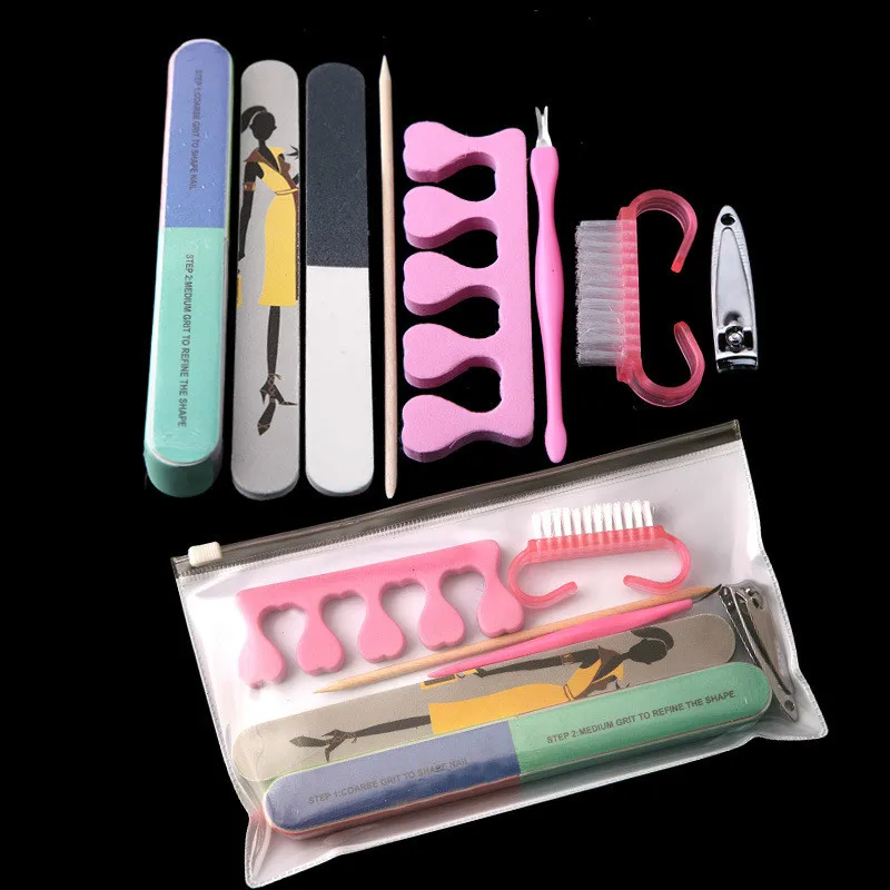 

Manicure Tool Set Frustration Care to Exfoliate Manicure Beginner Manicure Set of 8