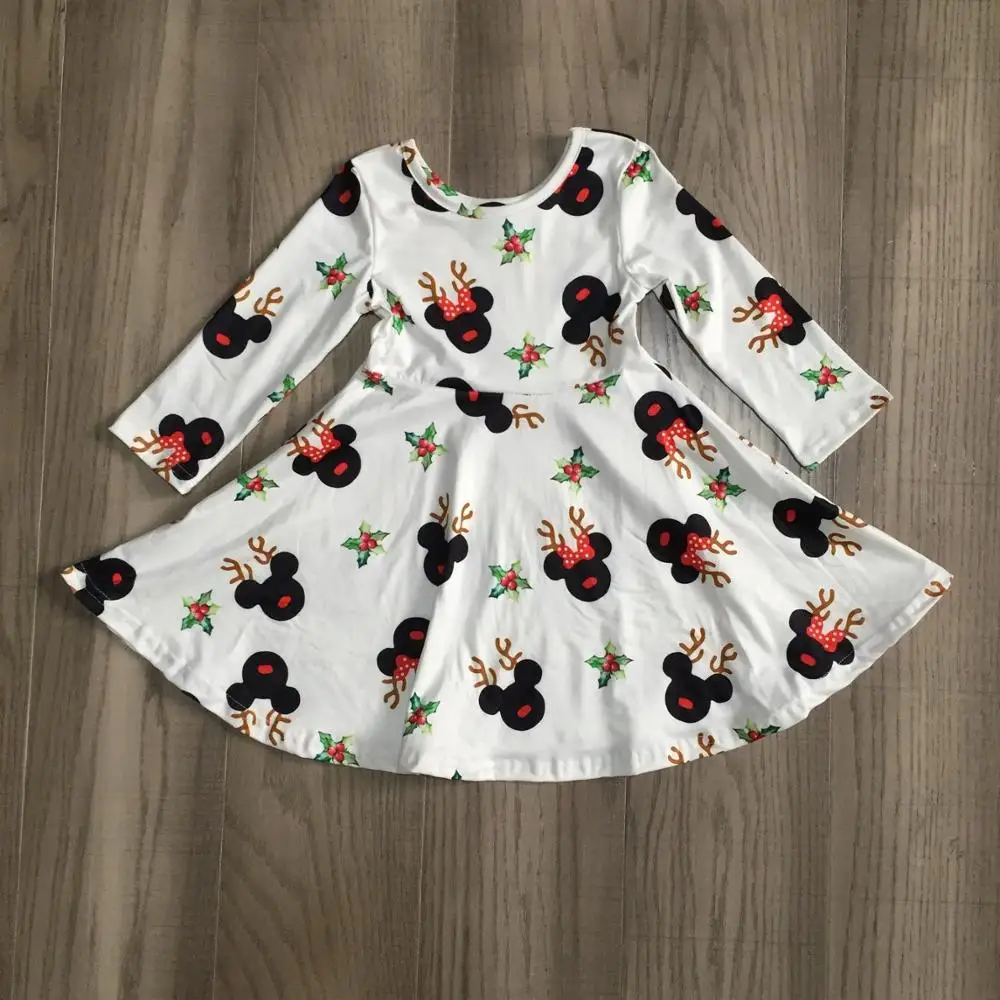 Girlymax/Рождественская осенне-зимняя детская одежда из хлопка для маленьких
